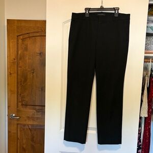 Banana Republic Jordan Black Straight-Leg Women's Pants 10